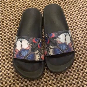 Valentino Butterfly Slides